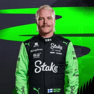 2024 Valtteri Bottas Kick Sauber F1 Team Stake Race Suit REPLICA