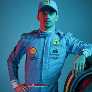 2024 Charles Leclerc Ferrari Miami GP F1 Replica Race Suit