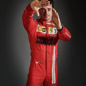 2021 Charles Leclerc Ferrari F1 Race Suit REPLICA