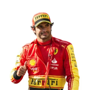 2023 Carlos Sainz Monza GP Ferrari F1 Race Replica Suit