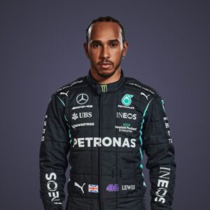 2021 Lewis Hamilton PETRONAS Mercedes F1 Race Suit REPLICA