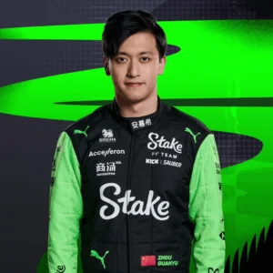 2024 Zhou Guanyu Kick Sauber F1 Team Stake Race Suit Replica