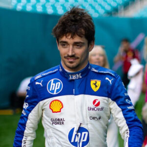 2025 FERRARI CHARLES LECLERC MIAMI GP Replica Suit