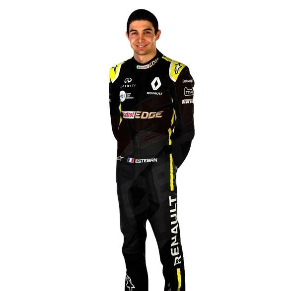 2020 Esteban Ocon Renault F1 Race Suit REPLICA - Image 2
