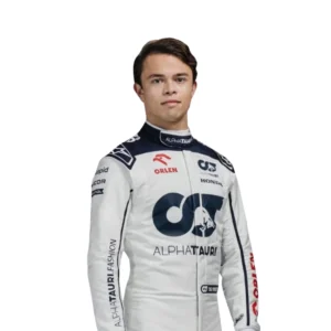 2023 Nyck De Vries Alphatauri F1 Race Suit REPLICA