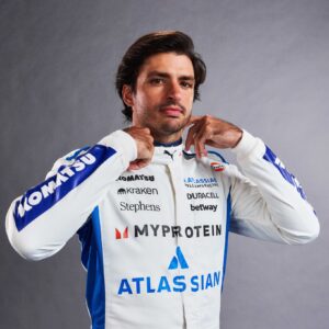2025 WILLIAMS CARLOS SAINZ F1 Race Suit REPLICA