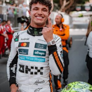 MCLAREN 2025 LANDO NORRIS 2025 MONACO GP RACE SUIT