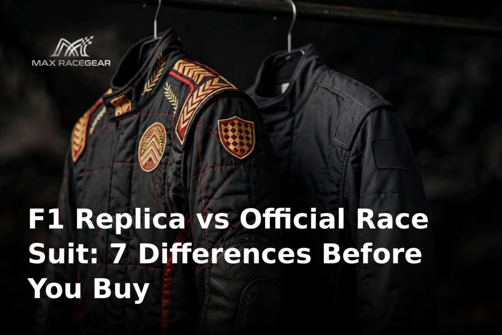 F1 Replica vs Official Race Suit: 7 Differences Before You Buy