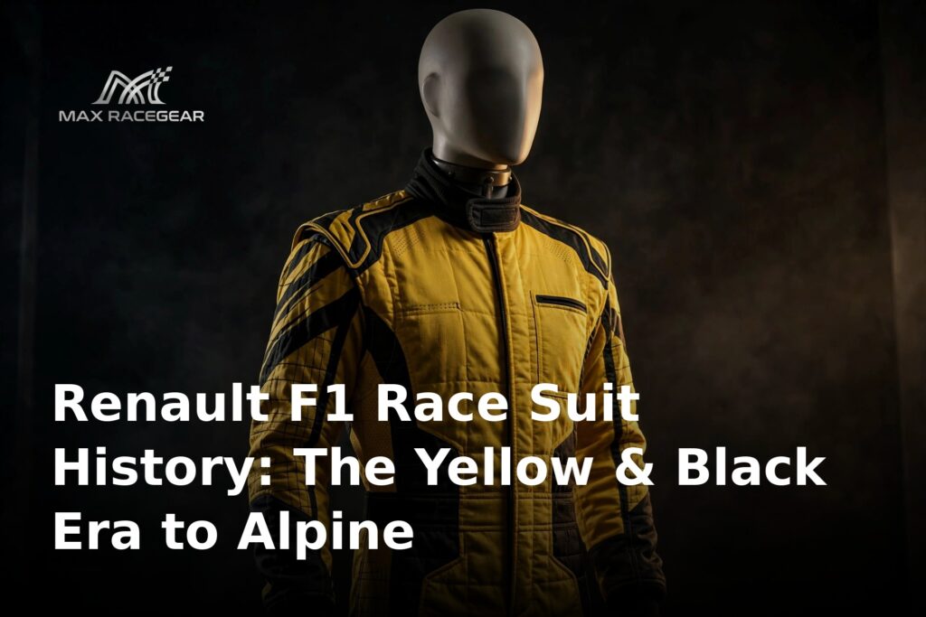Renault F1 Race Suit History: The Yellow & Black Era to Alpine